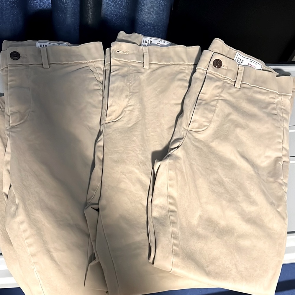 Set of 3 Gap Khakis Pants